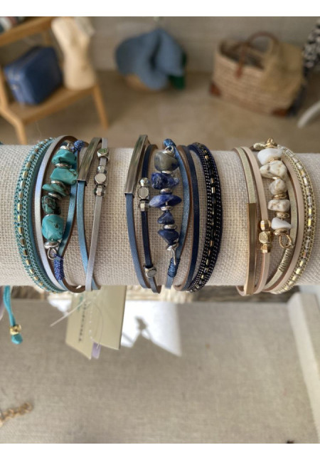 Pulseras combinadas